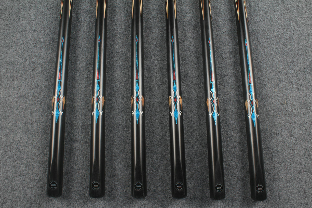 1 piece ash inaly snooker cue  #3074 - # 3079