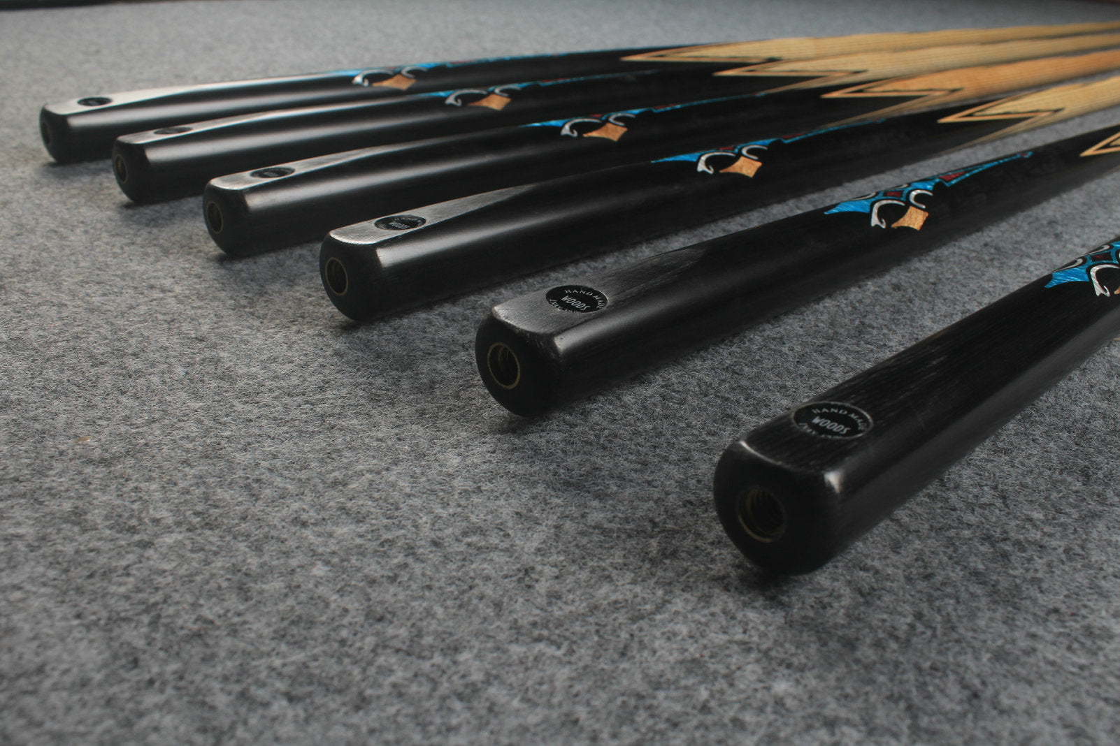 1 piece ash inaly snooker cue  #3074 - # 3079