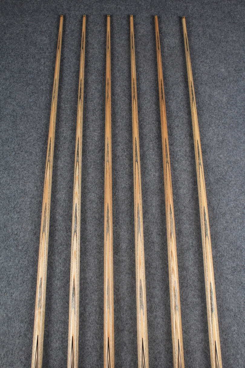 1 piece ash inaly snooker cue  #3074 - # 3079