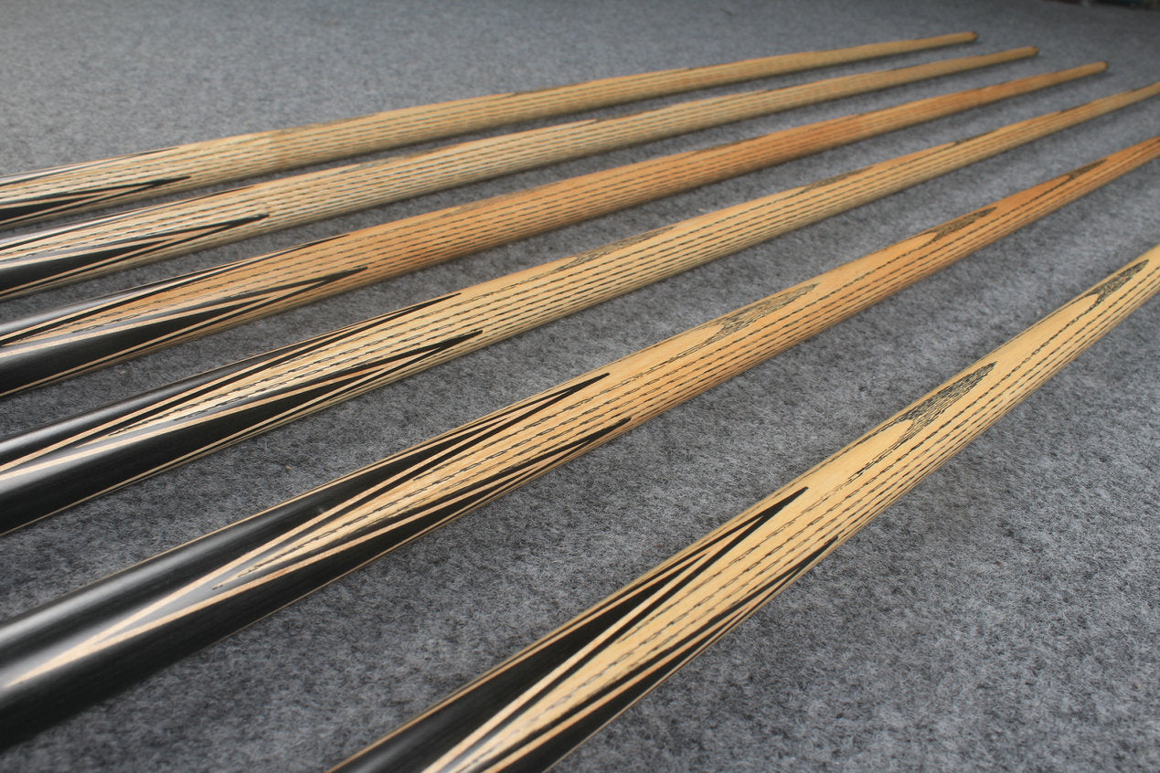 1 piece ash inaly snooker cue  #3074 - # 3079