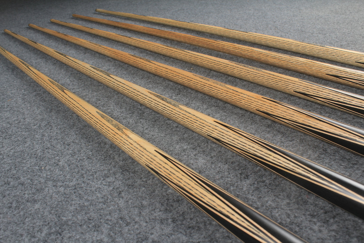 1 piece ash inaly snooker cue  #3074 - # 3079