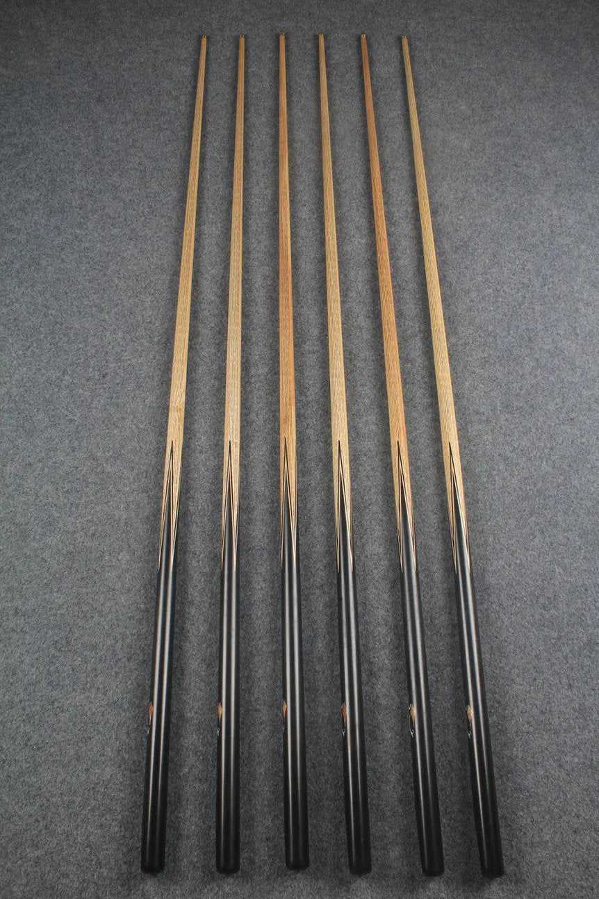 1 piece ash inaly snooker cue  #3074 - # 3079 WOODS CUES