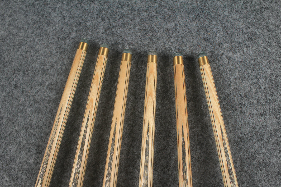 1 piece ash inaly snooker cue  #3074 - # 3079