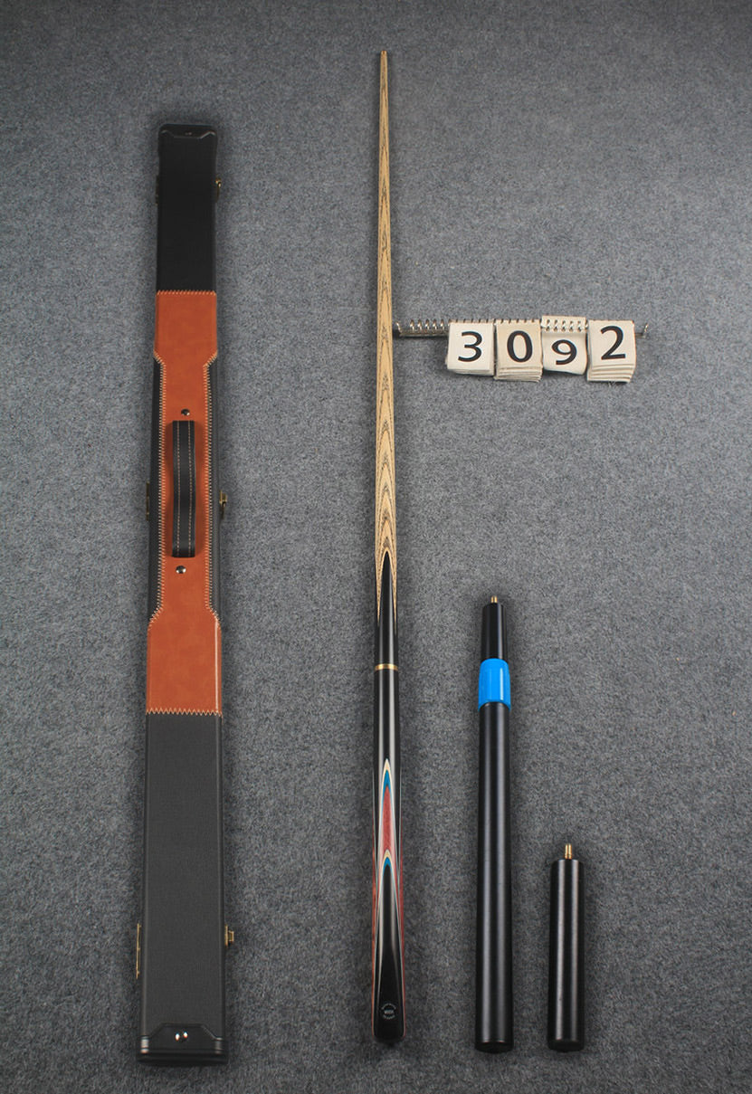 3/4 handmade ash snooker / pool cue # 3092