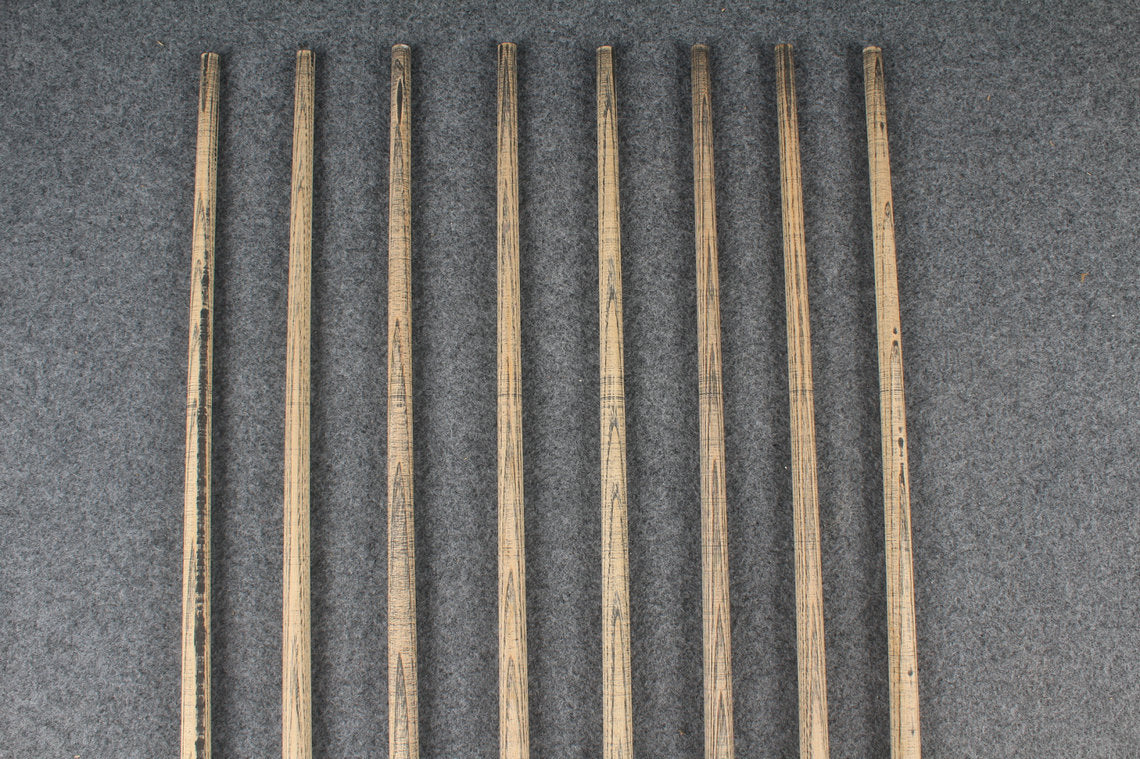 custom-made: AAA 150 CM ASH shafts selection for custom made cue  #31-#38 - made to order