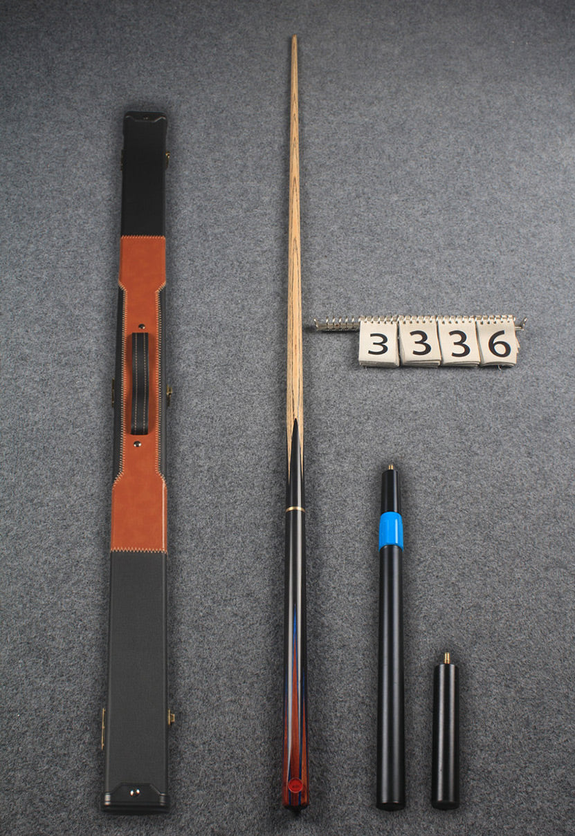 3/4 handmade ash  snooker / pool cue 8 x points butt  # 3336