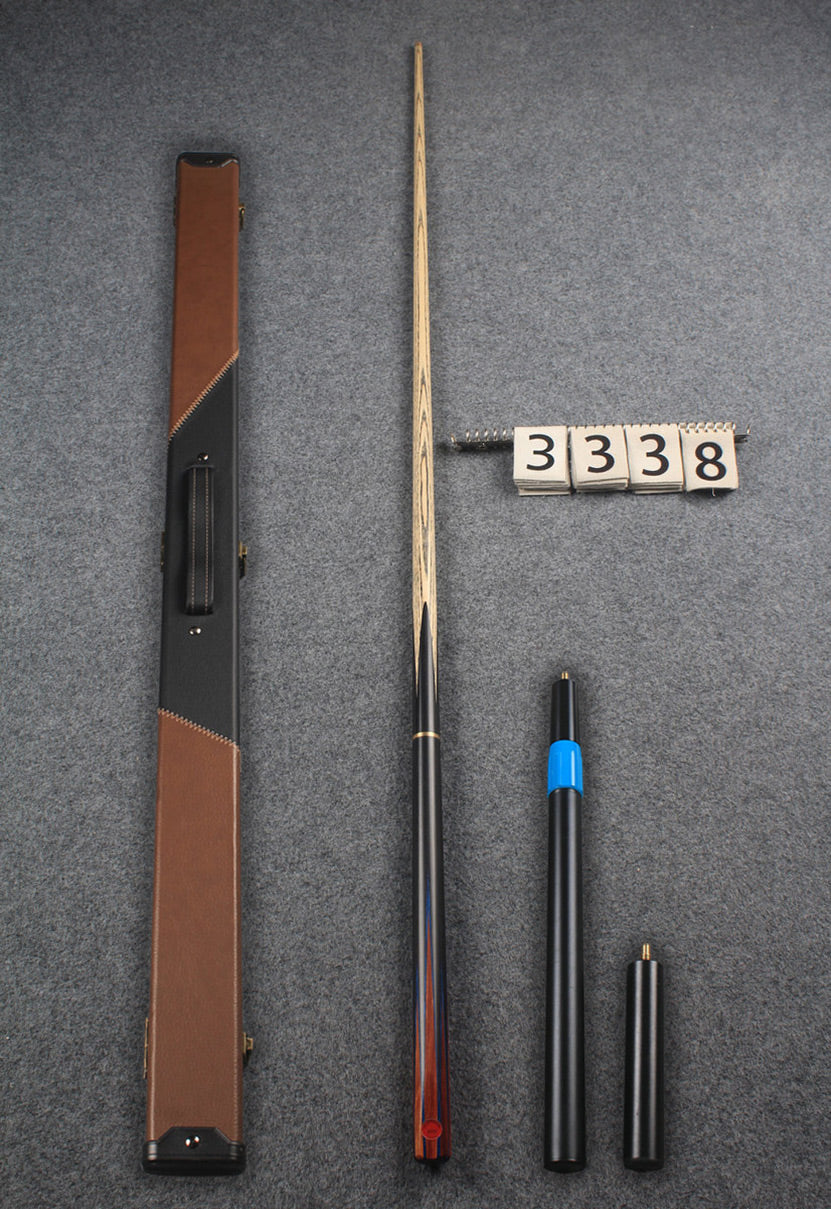 3/4 handmade ash  snooker / pool cue 8 x points butt  # 3338