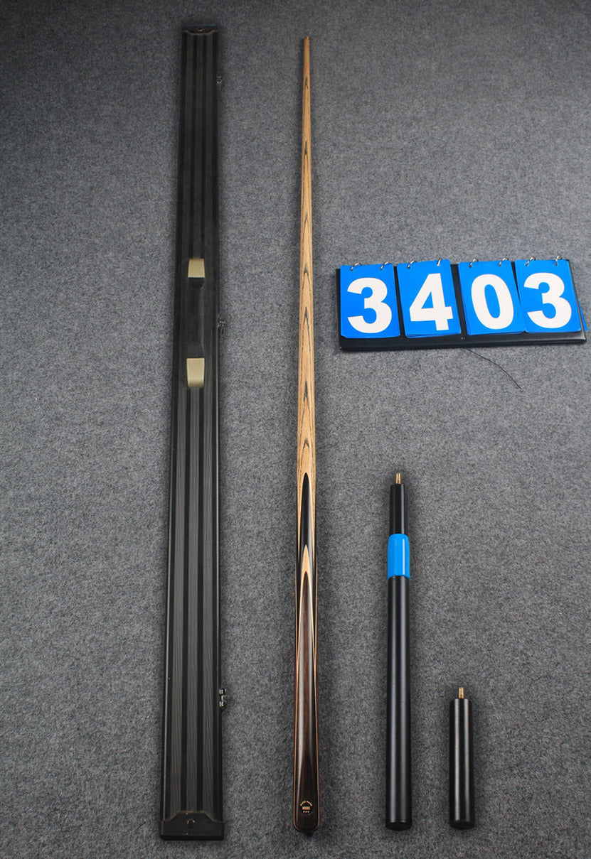 ★★★ woods 1 piece handmade ash snooker / pool cue # 3403