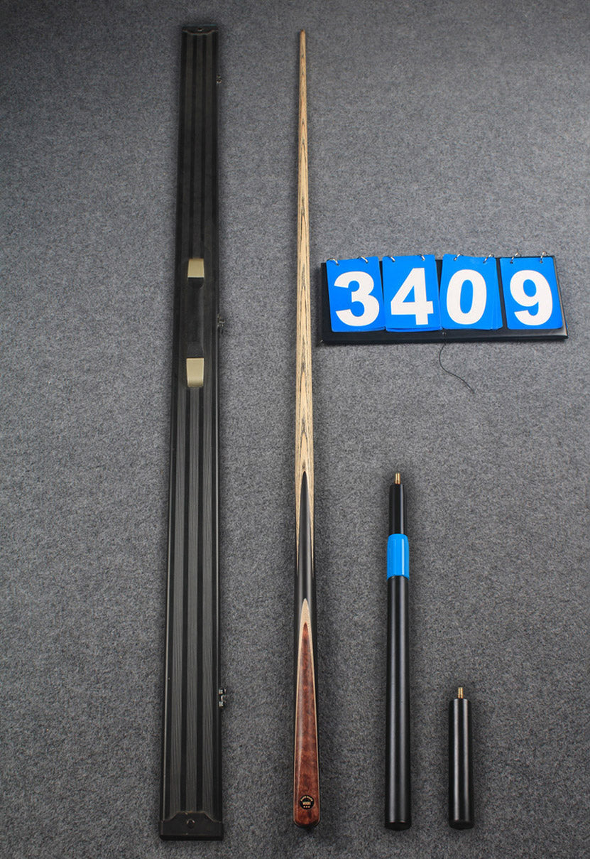★★★ woods 1 piece handmade ash snooker / pool cue # 3409