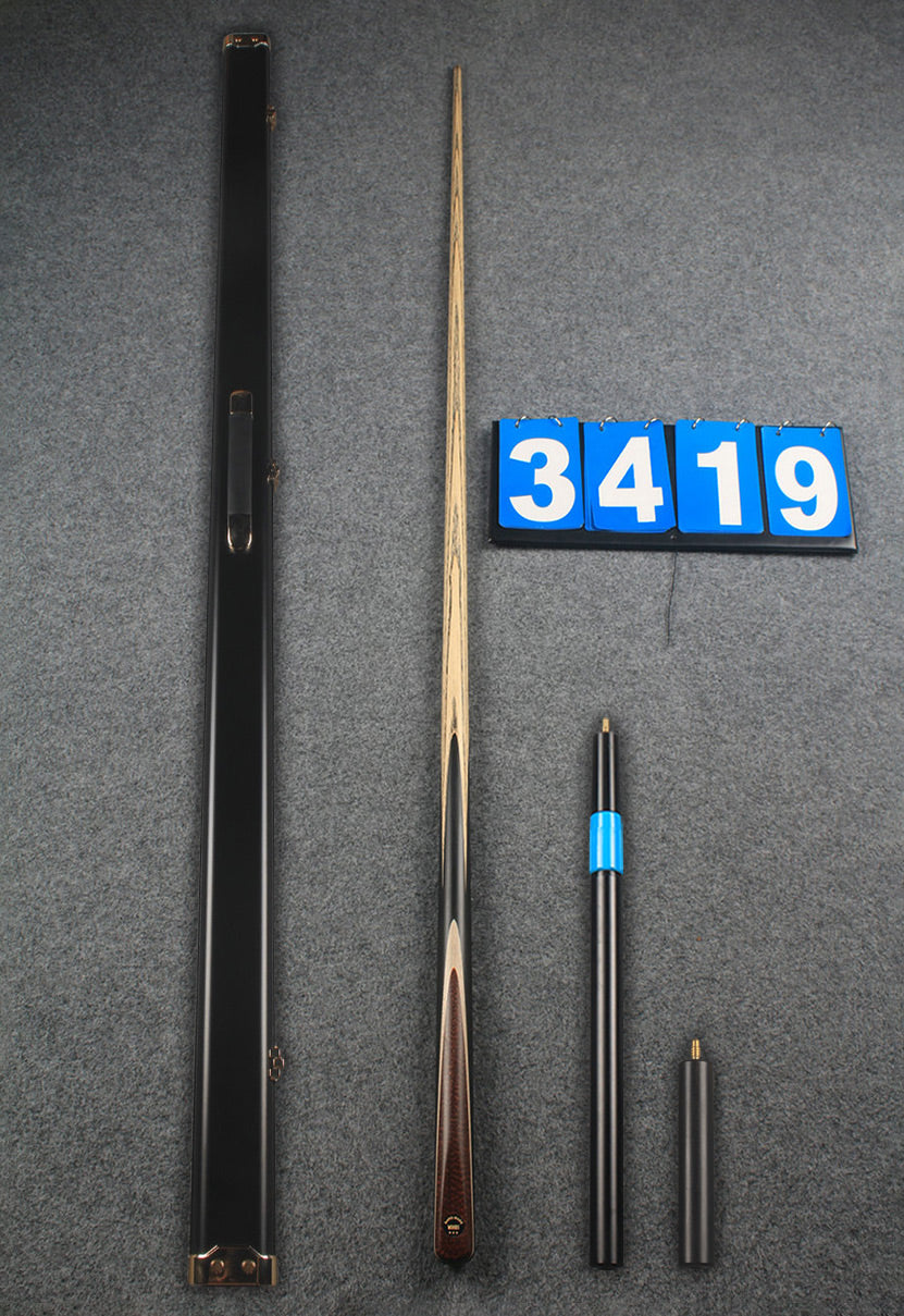 ★★★ 1 piece ash snooker cue # 3419