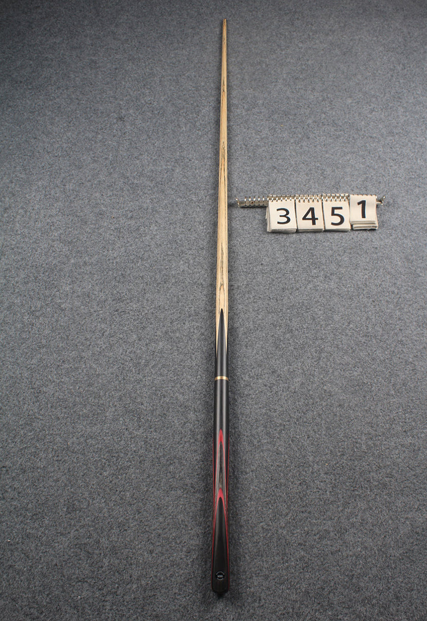 woods 3/4 handmade ash 8 ball pool cue #3451