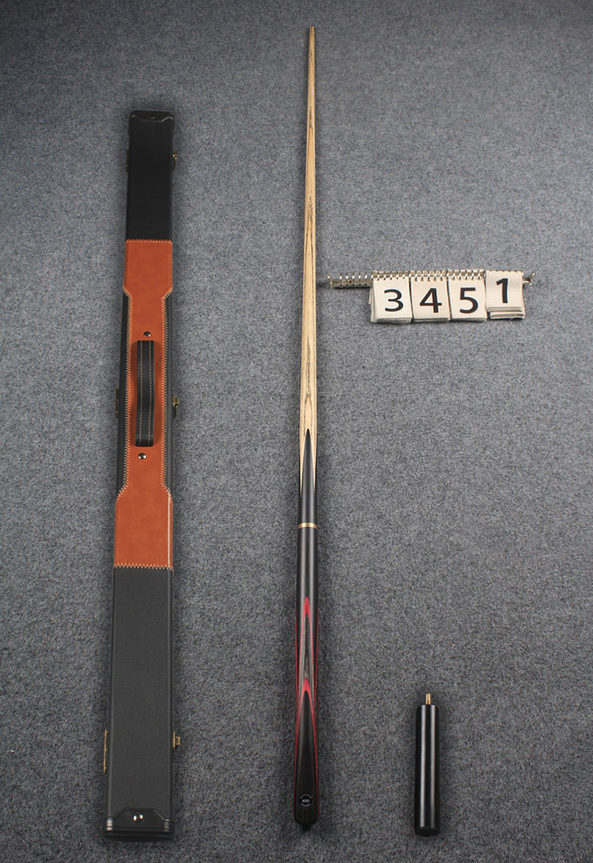 woods 3/4 handmade ash 8 ball pool cue #3451