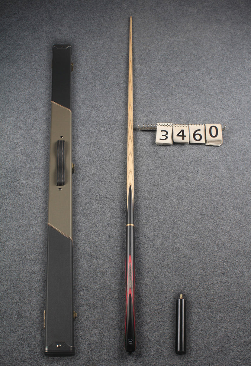 woods 3/4 handmade ash 8 ball pool cue #3460