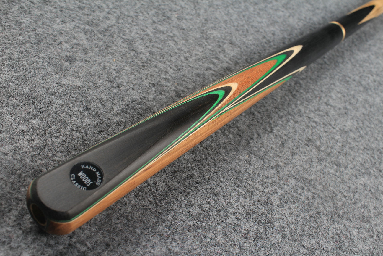 woods 3/4 handmade ash 8 ball pool cue #3489
