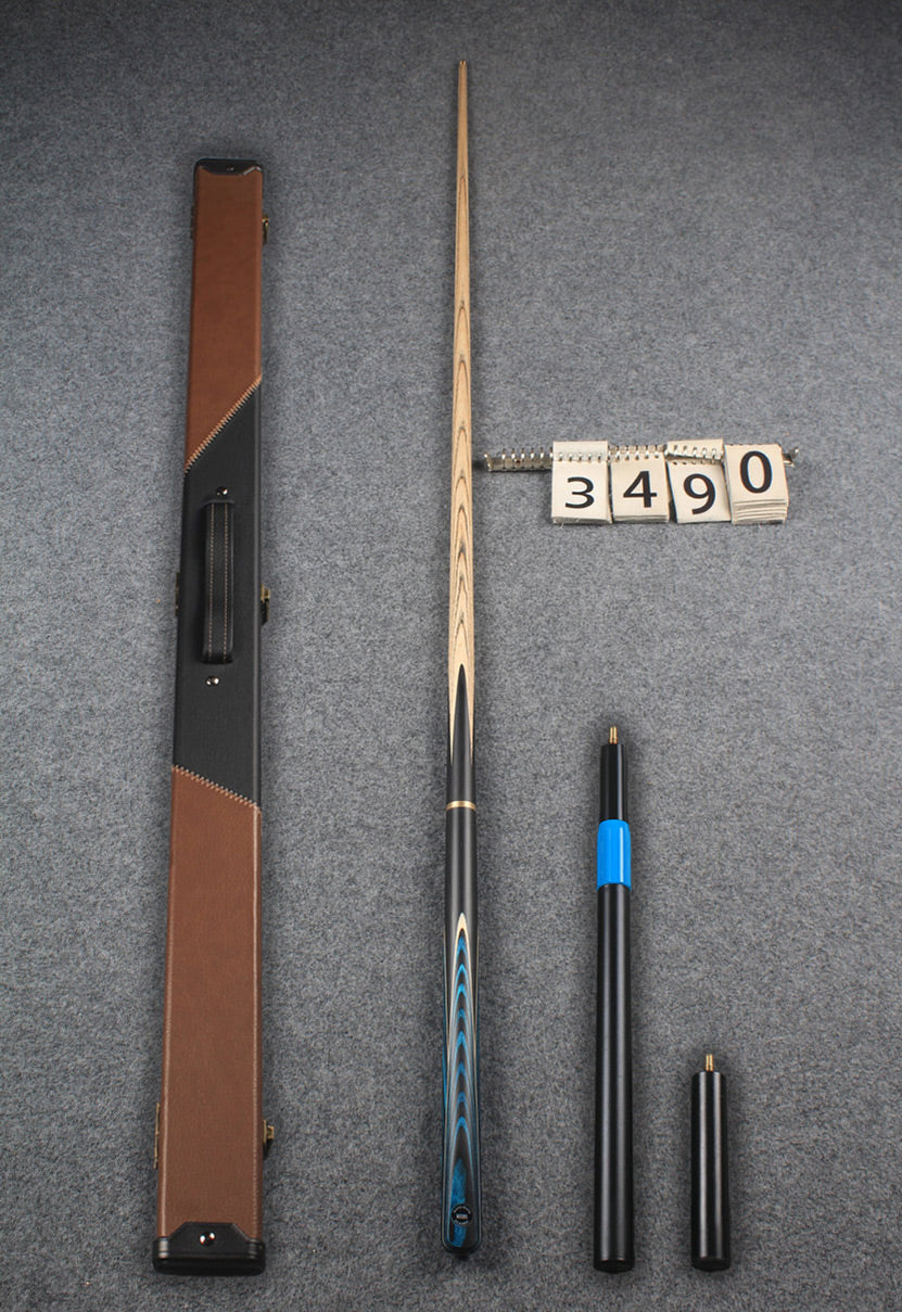 3/4 handmade ash snooker / pool cue # 3490