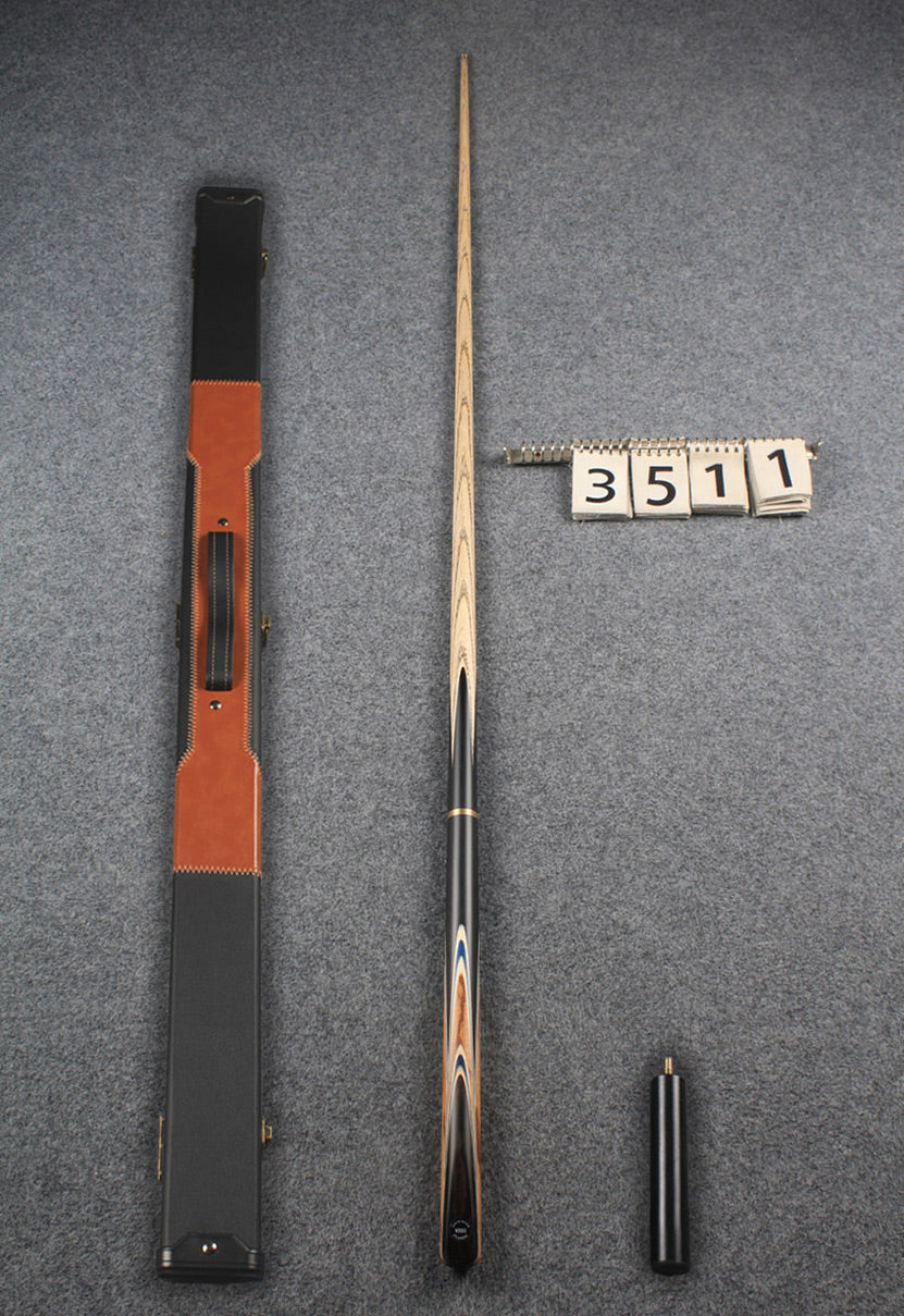 woods 3/4 handmade ash 8 ball pool cue #3511