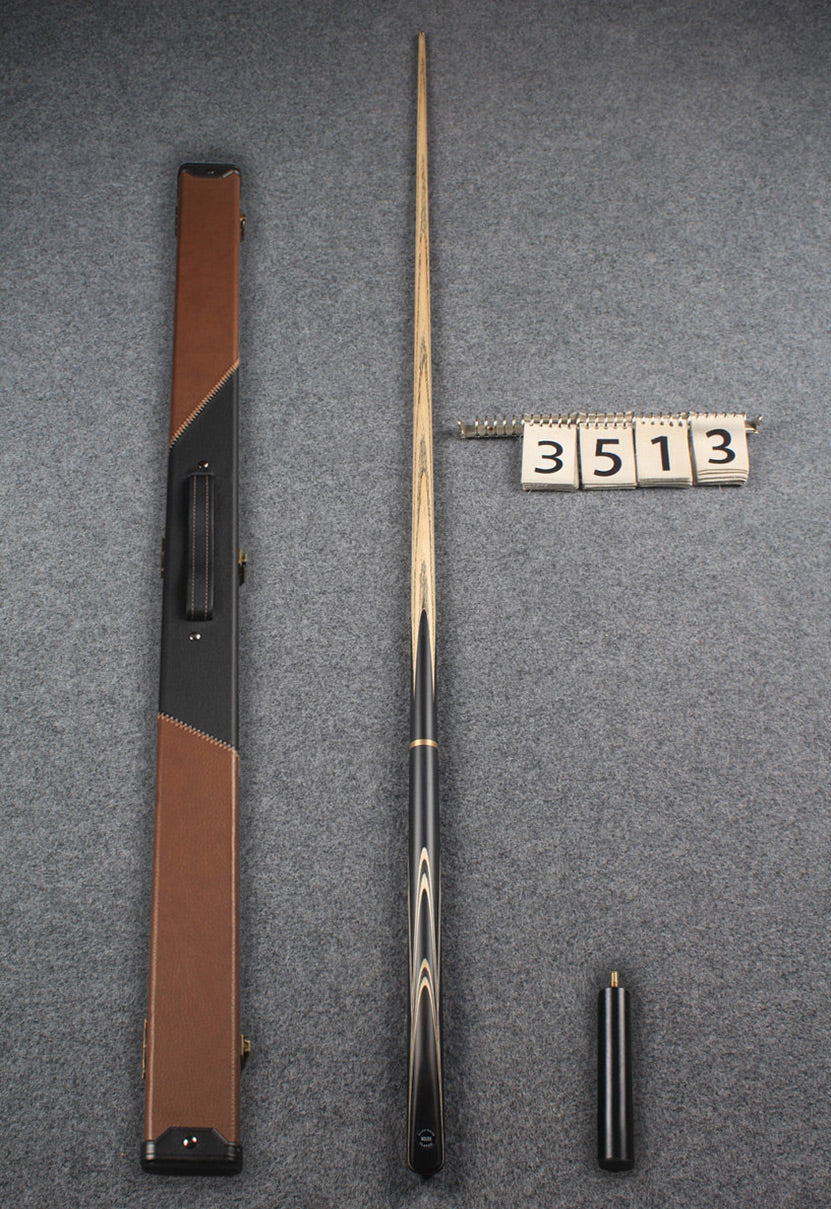 woods 3/4 handmade ash 8 ball pool cue #3513