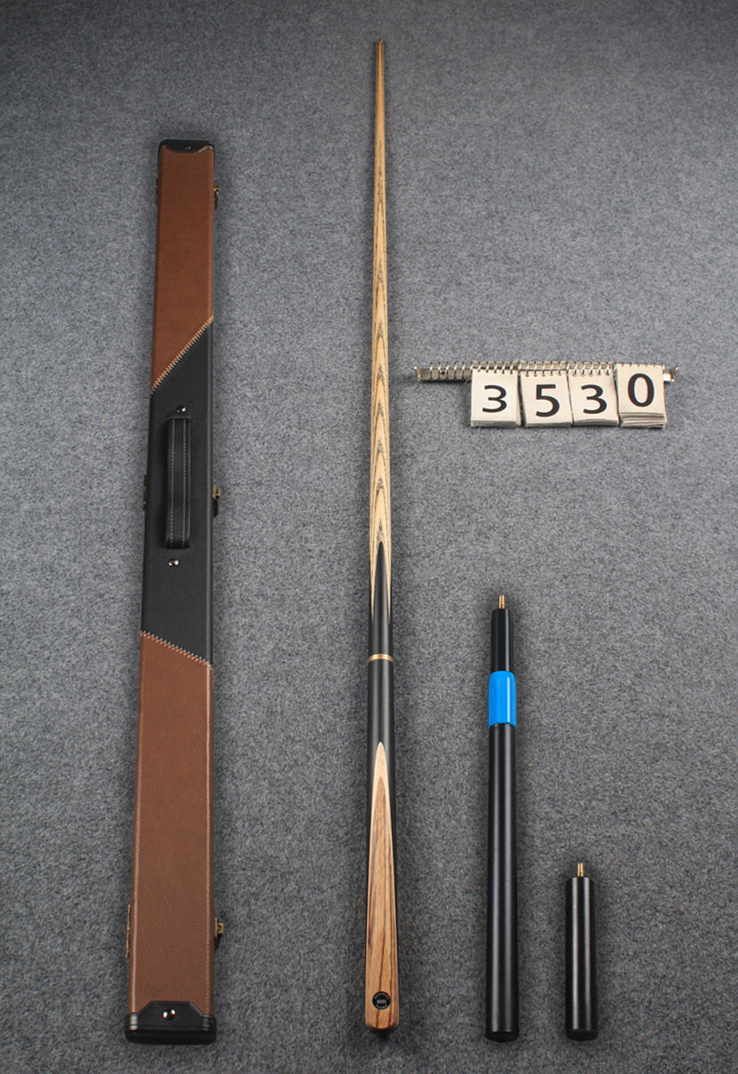 3/4 handmade ash snooker / pool cue # 3530