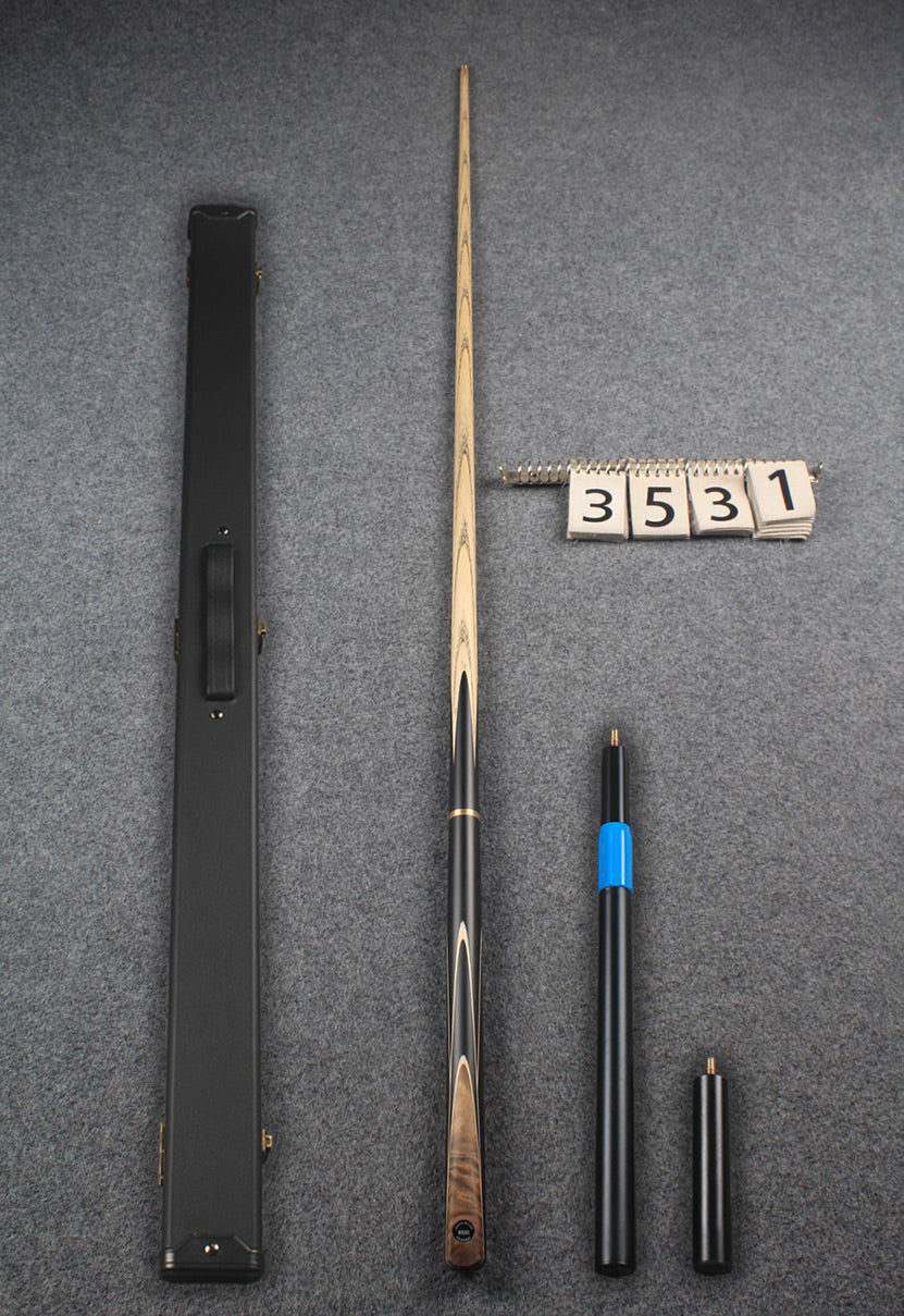 3/4 handmade ash snooker / pool cue # 3531