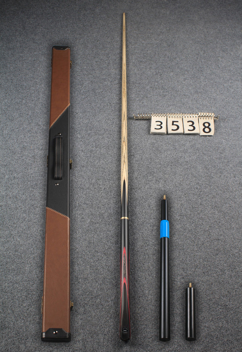3/4 handmade ash snooker / pool cue # 3538