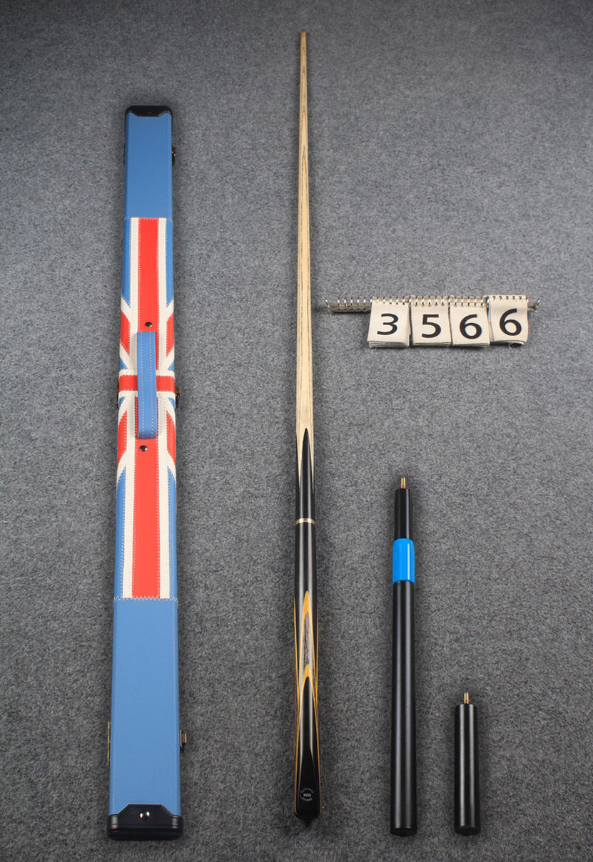 3/4 handmade ash 59'' snooker / pool cue # 3566