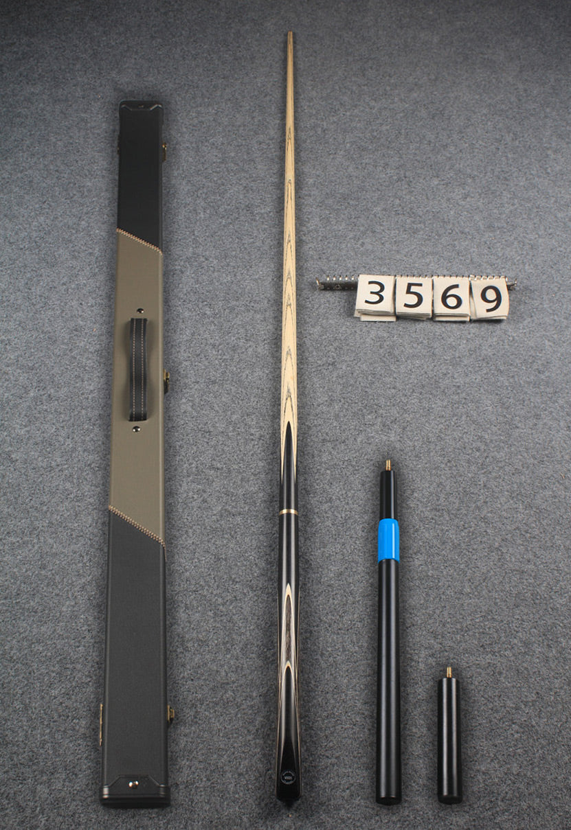 3/4 handmade ash 59'' snooker / pool cue # 3569