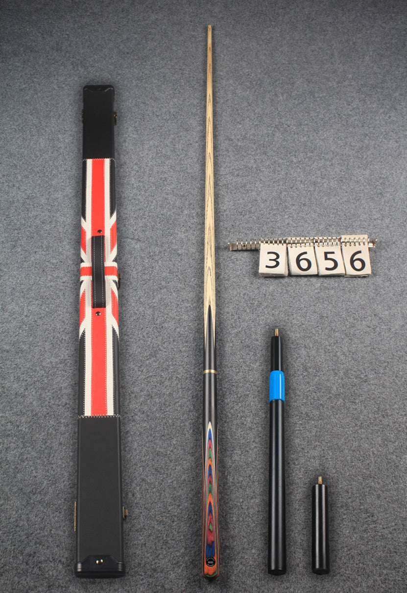 3/4 handmade ash  snooker / pool cue # 3656