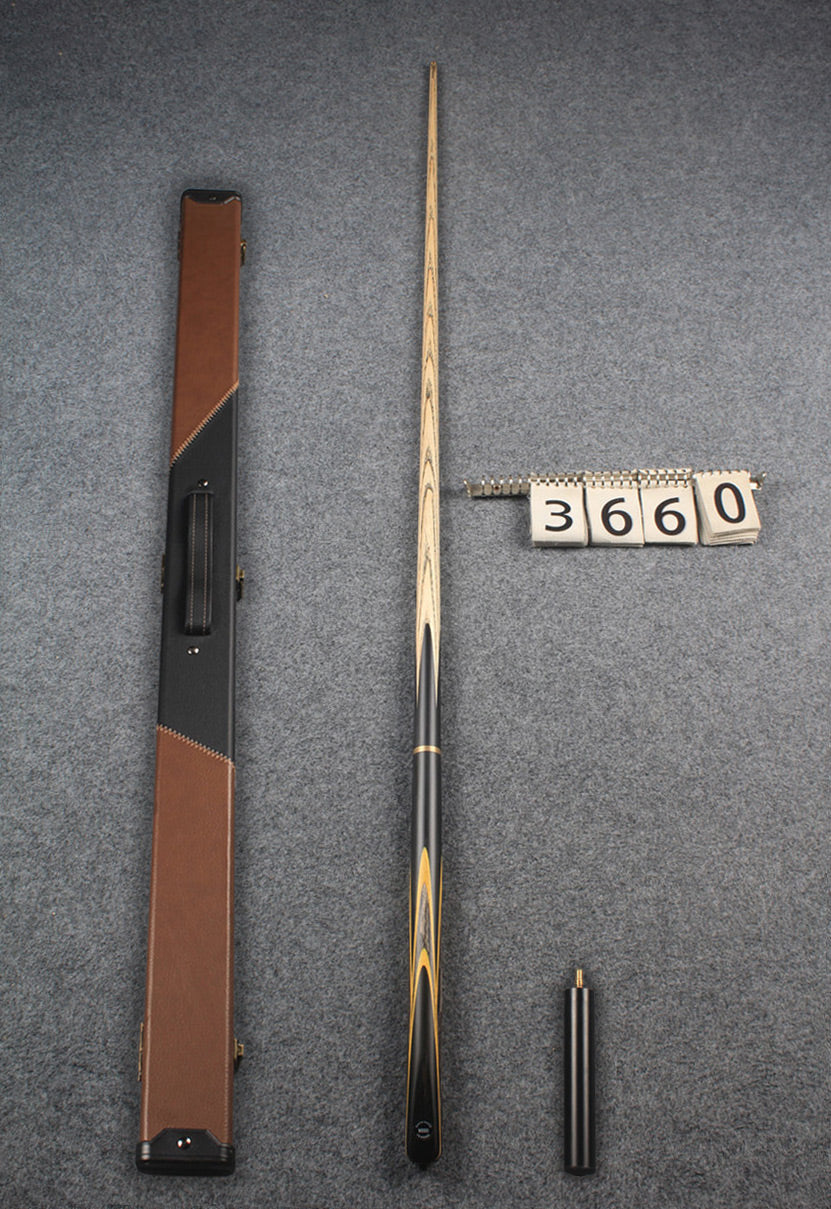 woods 3/4 handmade ash  8 ball pool cue #3660