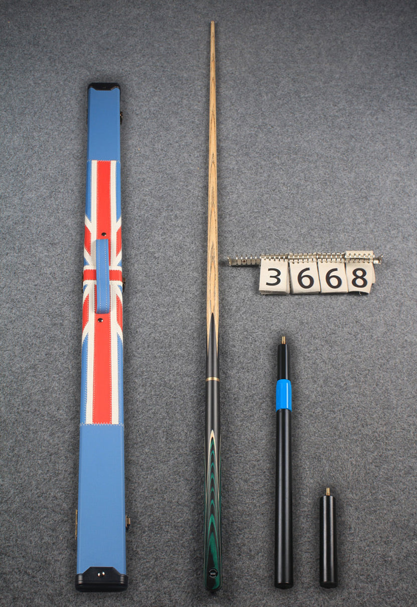 3/4 handmade ash  snooker / pool cue # 3668