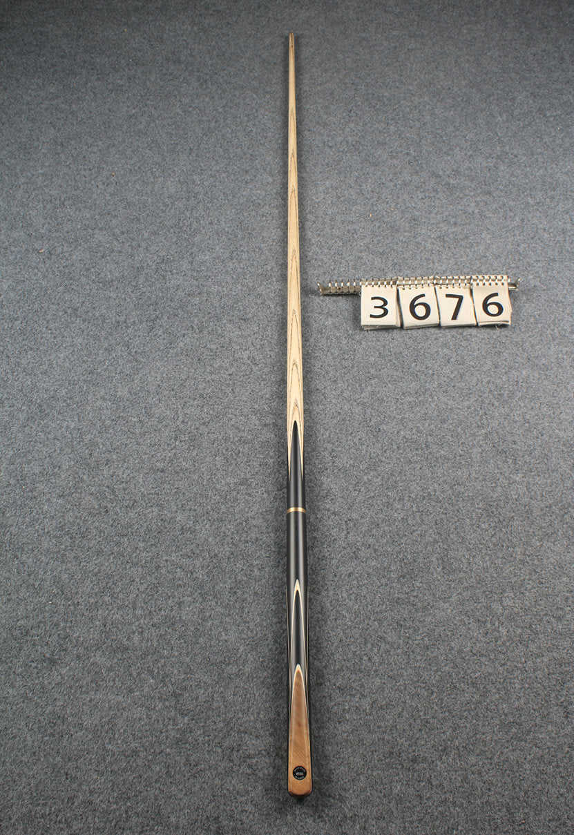 woods 3/4 handmade ash  8 ball pool cue #3676