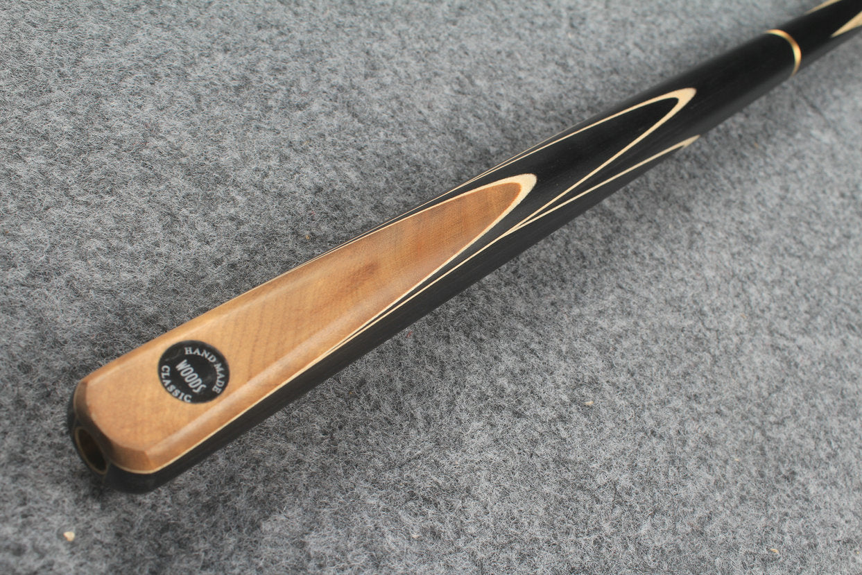 woods 3/4 handmade ash  8 ball pool cue #3676