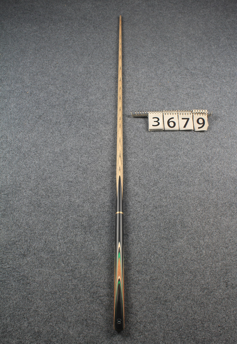 woods 3/4 handmade ash  8 ball pool cue #3679