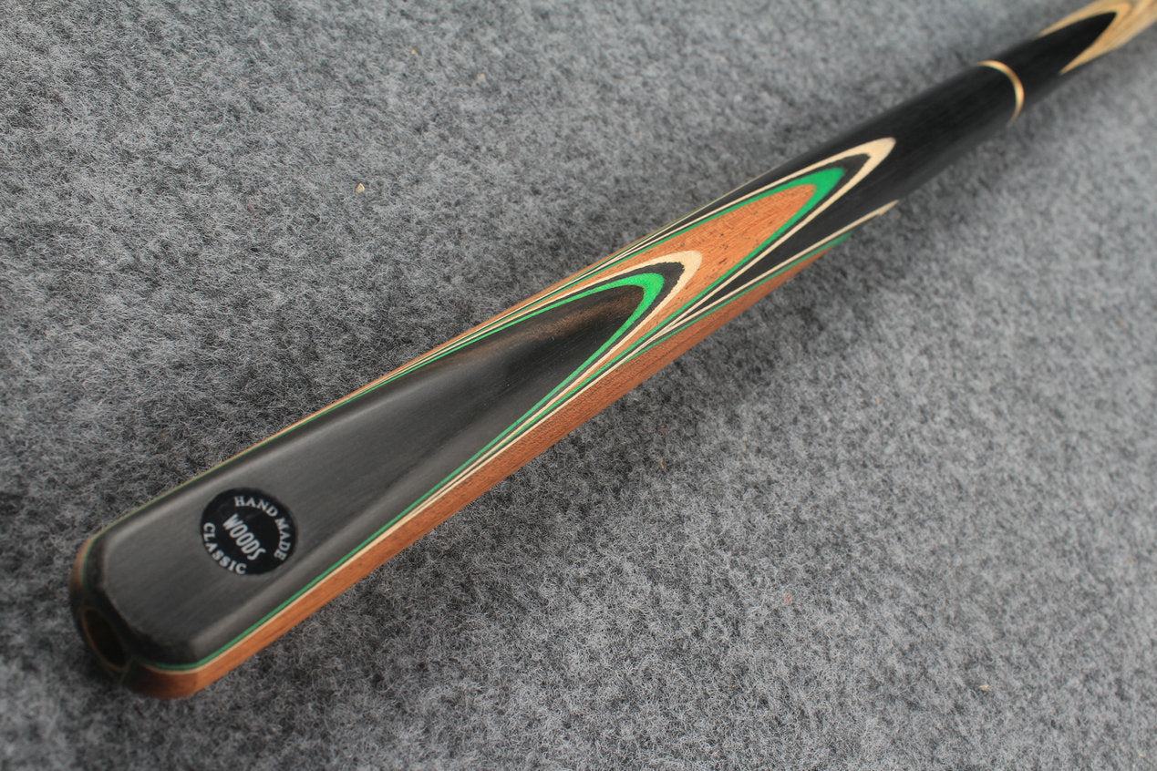 woods 3/4 handmade ash  8 ball pool cue #3679