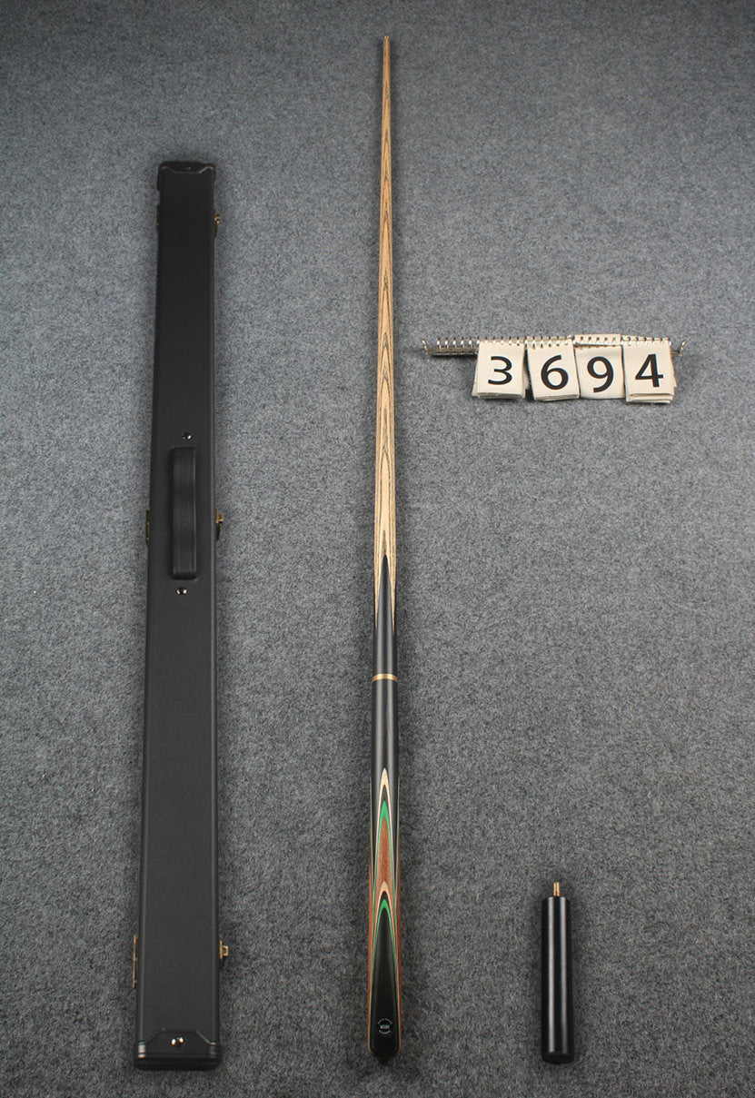 woods 3/4 handmade ash  8 ball pool cue #3694