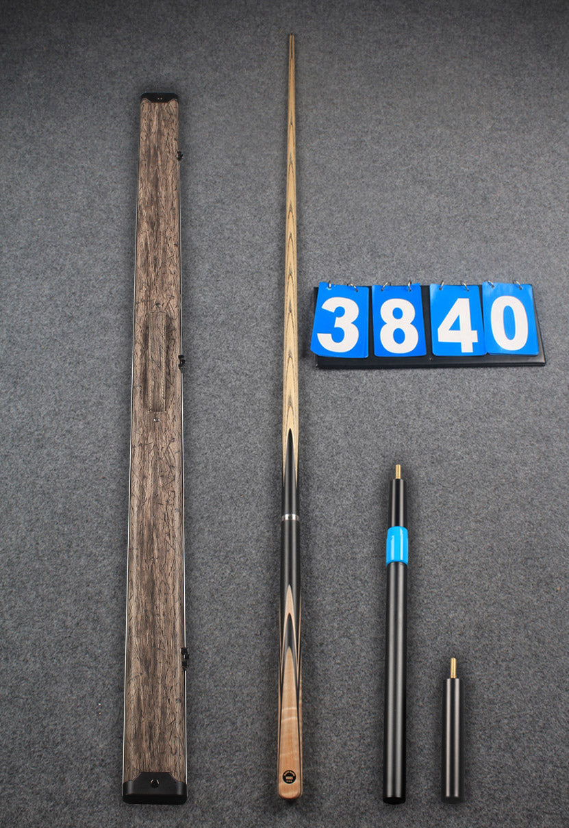 ★★★ woods 3/4 handmade ash 59''  snooker / pool cue # 3840