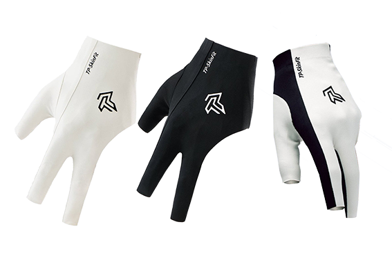 TUPNING POINT 3-Finger Billiard Glove - Breathable Anti-Slip Snooker Pool Cue Glove WOODS CUES