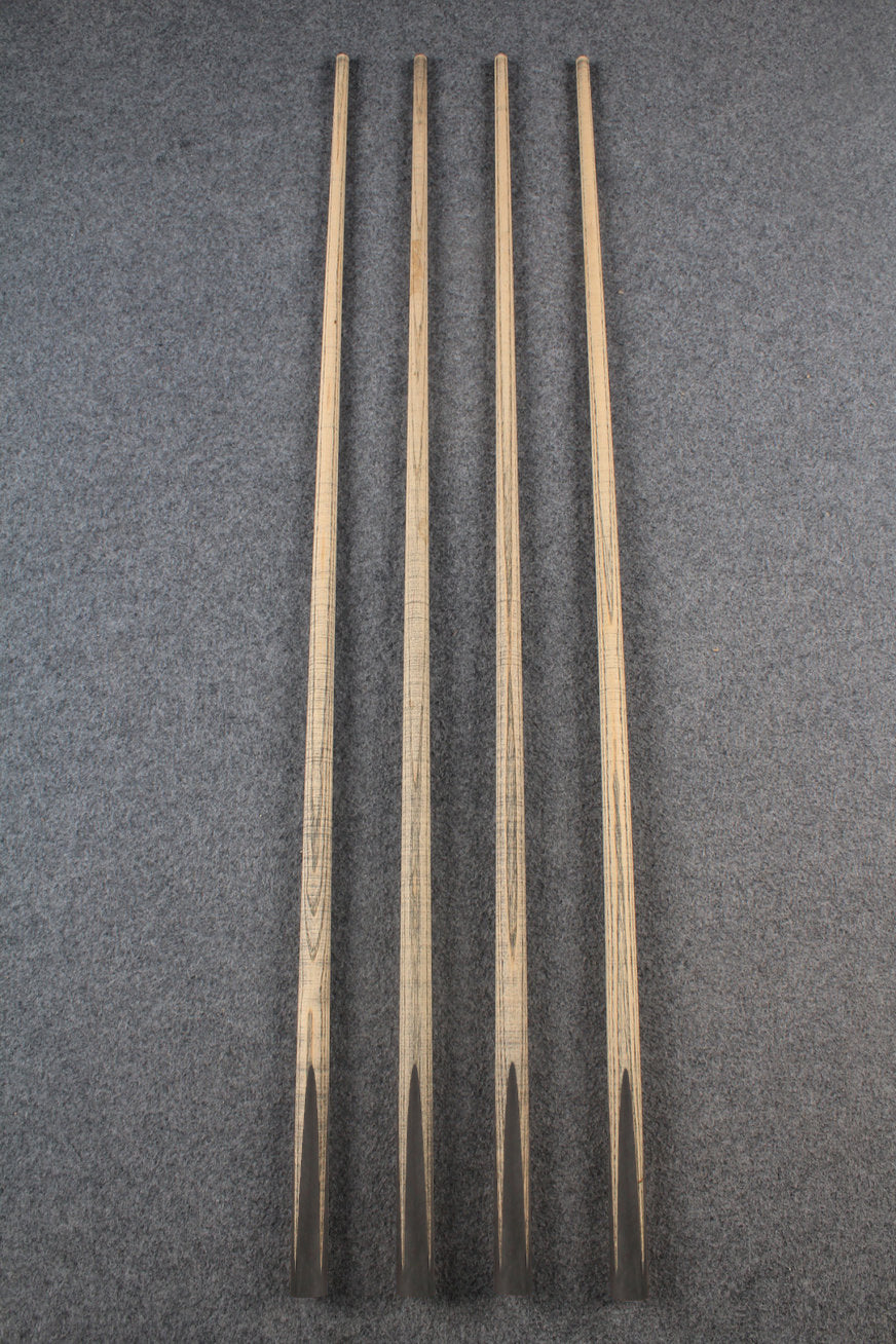 custom-made: ★★★ woods 1 piece handmade ash snooker / pool cue #35-#38 - made to order