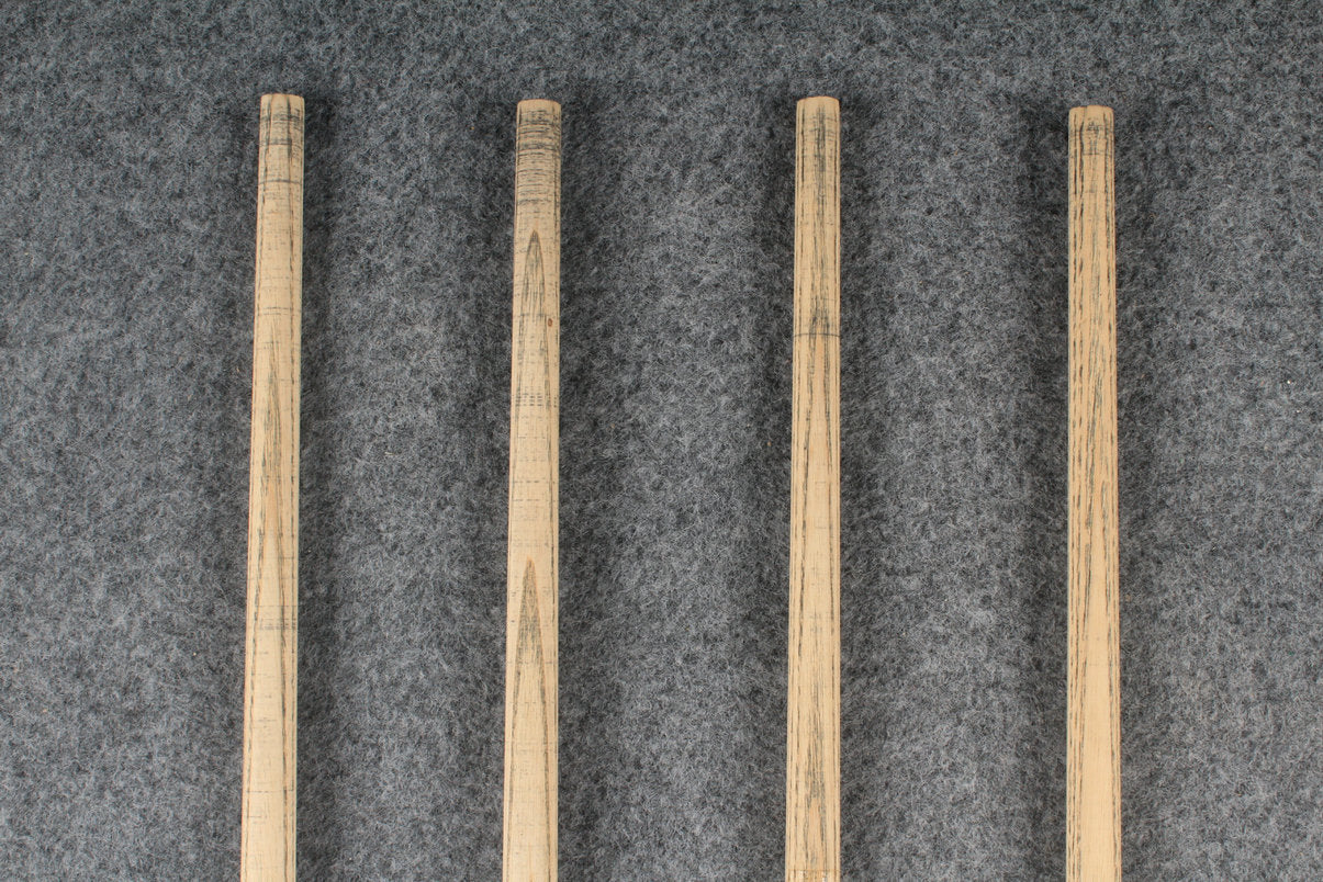 custom-made: ★★★ woods 1 piece handmade ash snooker / pool cue #35-#38 - made to order