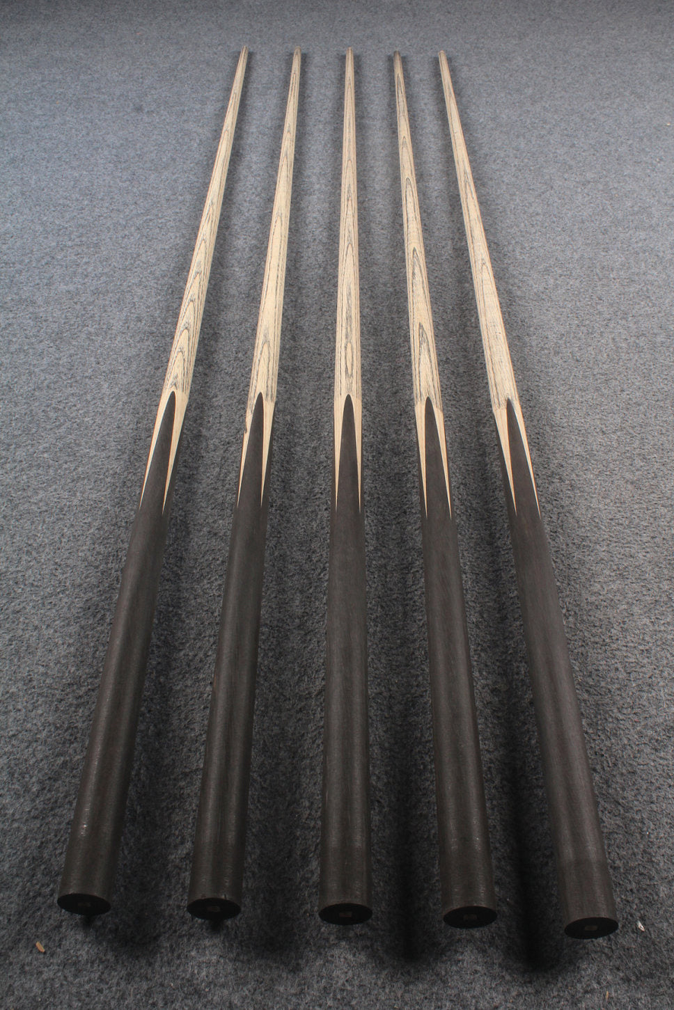 custom-made: ★★★ woods 1 piece handmade ash snooker / pool cue #30-#34 - made to order