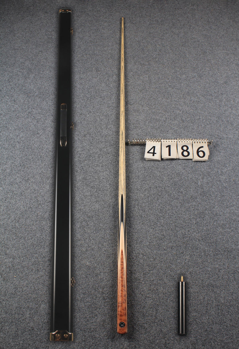 1 piece ash english pool cue # 4186