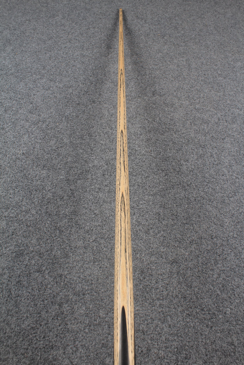 woods 1 piece handmade ash snooker / pool cue # 4261