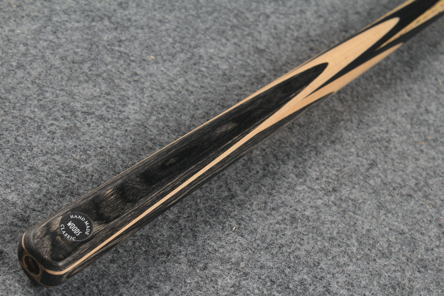 woods 1 piece handmade ash snooker / pool cue # 4261