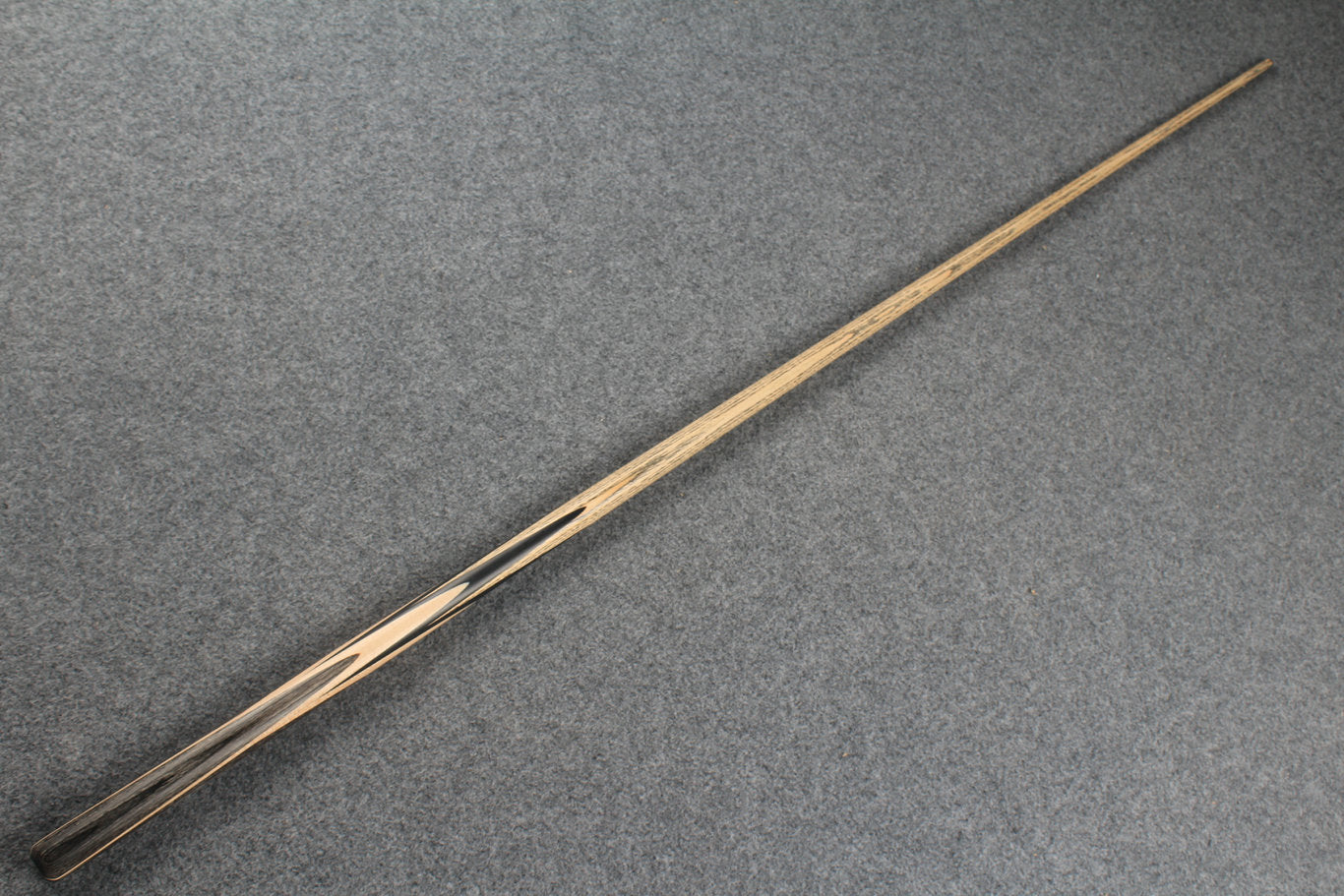woods 1 piece handmade ash snooker / pool cue # 4261