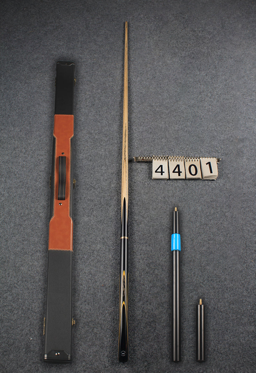 woods 3/4 handmade ash snooker / pool cue  # 4401
