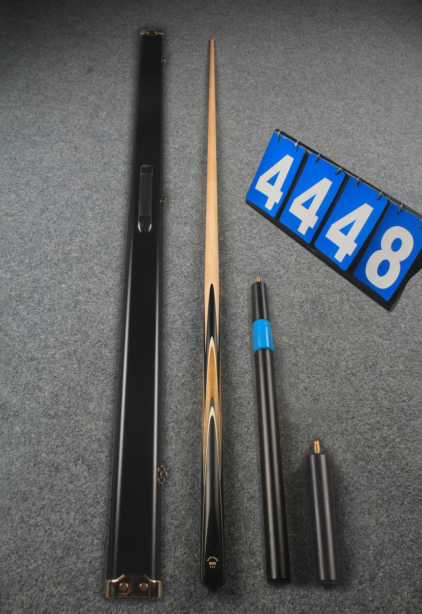 ★★★ 1 piece maple snooker cue # 4448