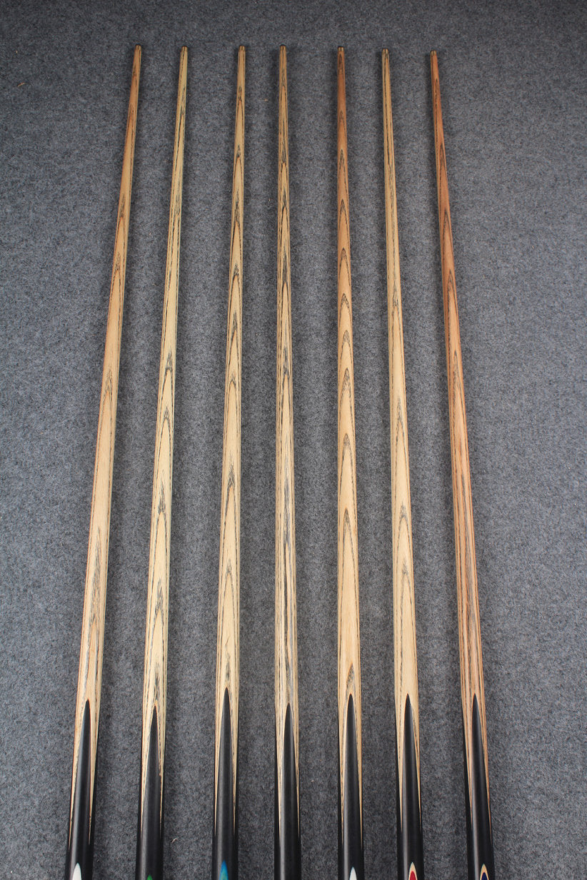 1 piece ash 54 " snooker / pool cue # 4543-4549
