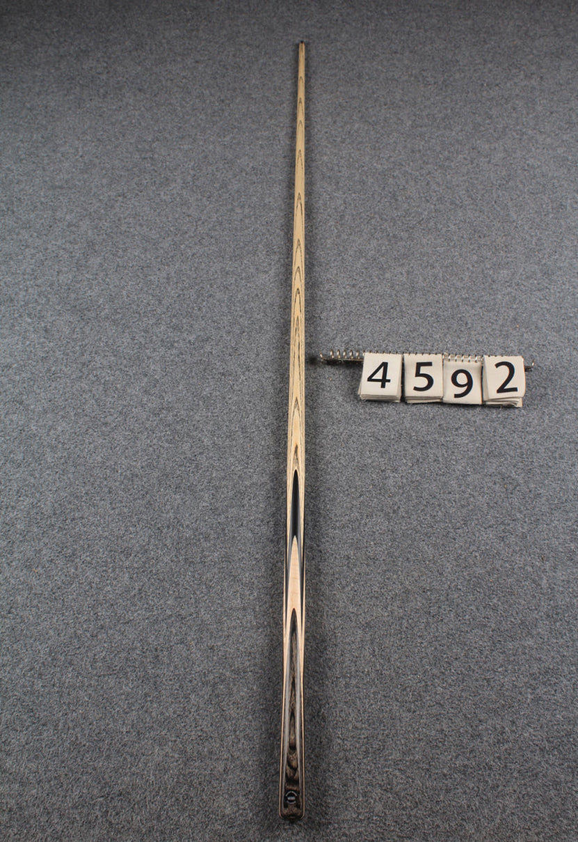 woods 1 piece handmade ash chinese 8 ball pool cue #4592