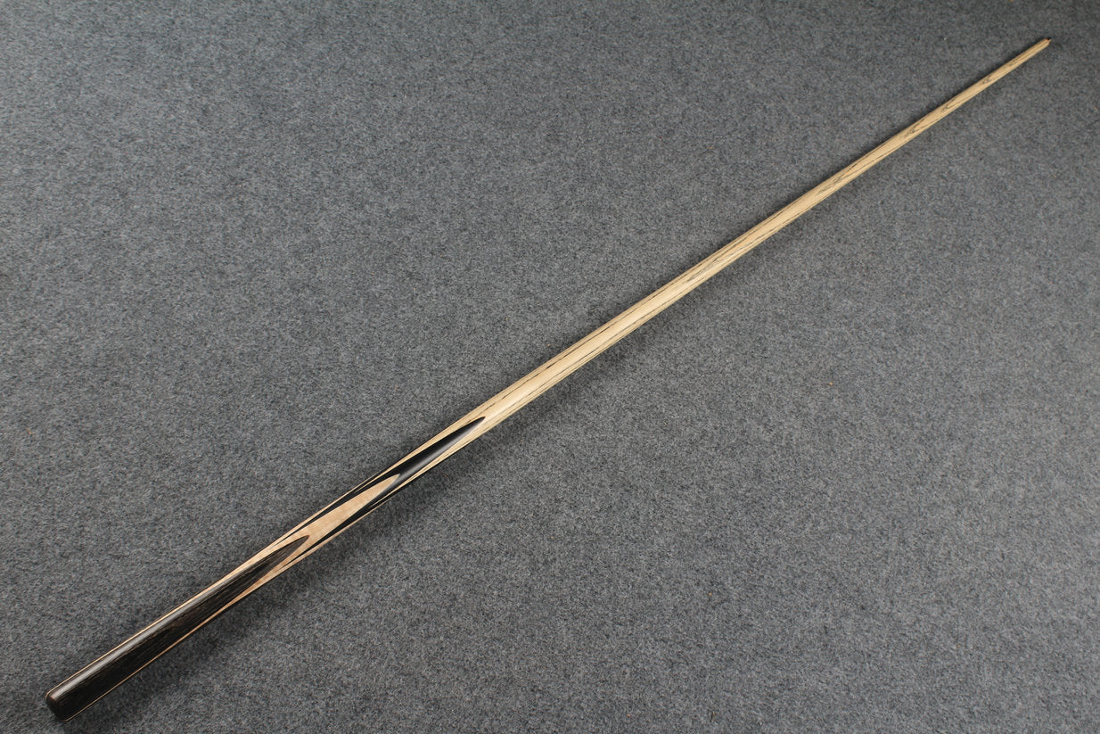 woods 1 piece handmade ash chinese 8 ball pool cue #4592