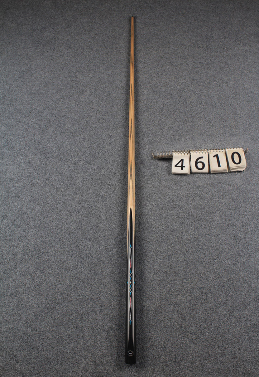 CHEVRONS+1 piece ash inlay chinese 8 ball pool cue # 4610