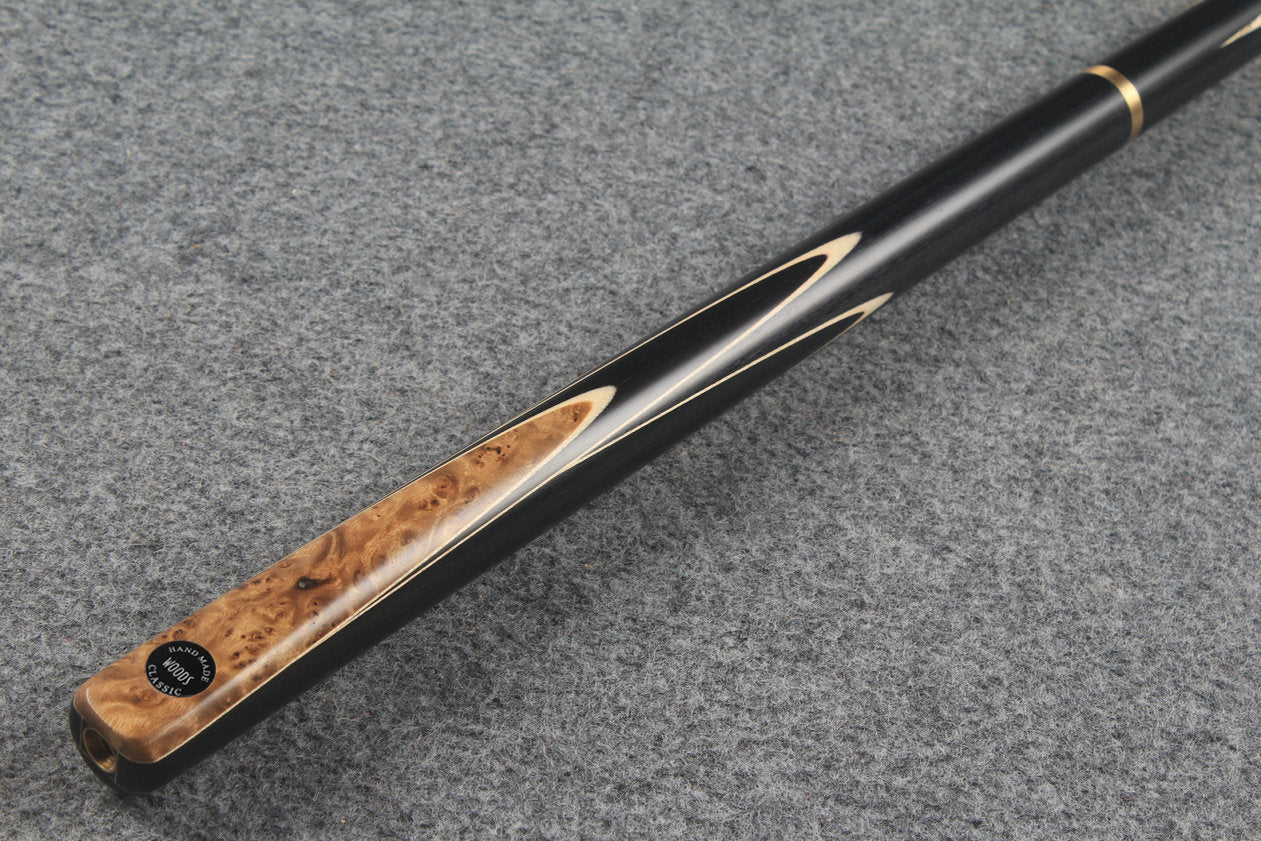 woods 3/4 handmade ash 8 ball pool cue  # 4636